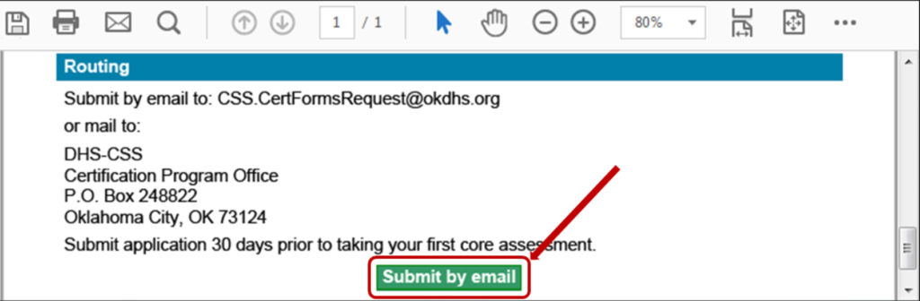 How to request additional signatures in an e-document.